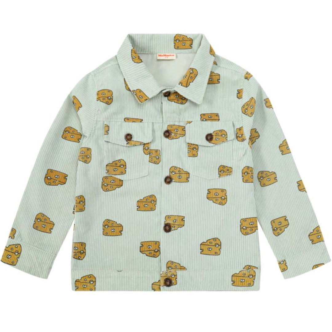 Cheese Denim Style Jacket — Little Rascals Kids Clothing