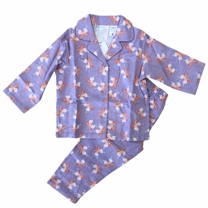 Butterfly Flannelette Pjs