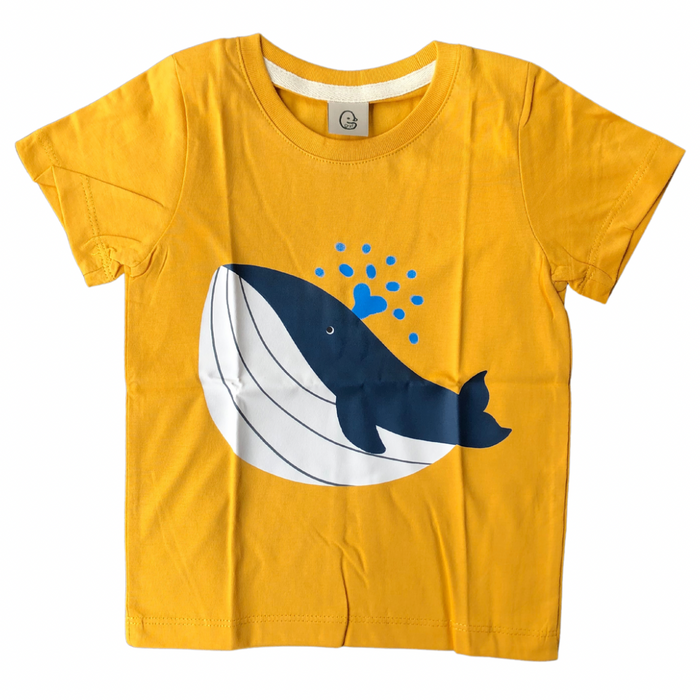 100% Cotton Whale T-shirt