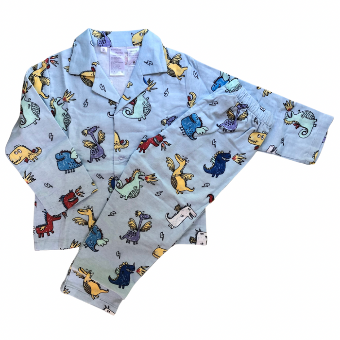 Dragons Flannelette Pjs