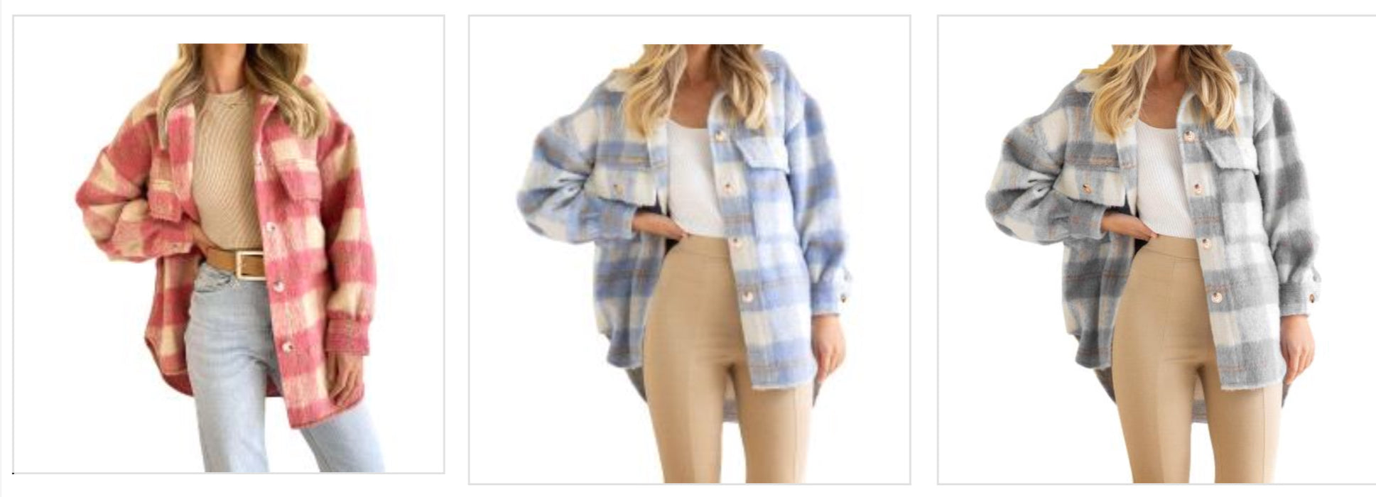 Check Shacket - Adults