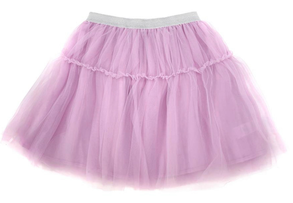Lilac Tulle Skirt with Cotton lining
