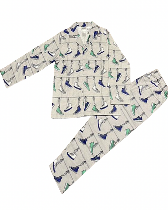 Sneakers Flannelette Pjs