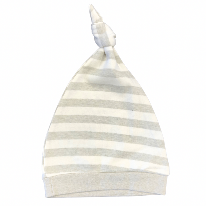 Striped Cotton Baby Hat