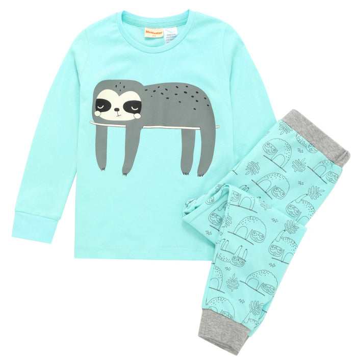 Sloth print pjs
