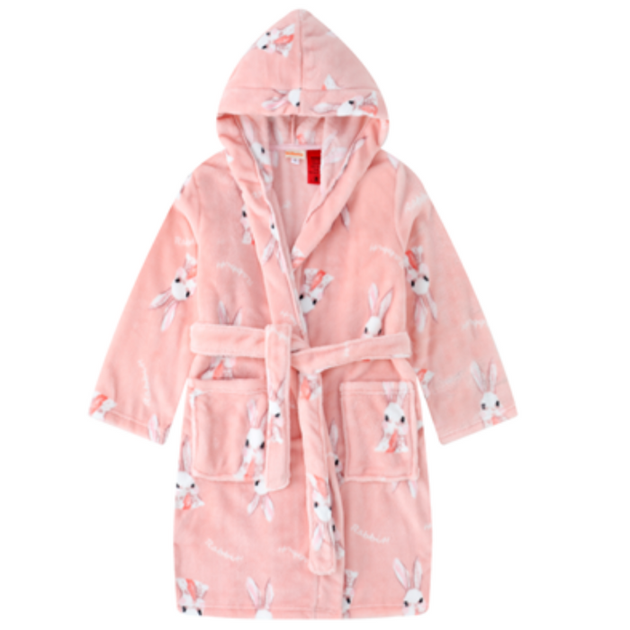 Bunny Dressing Gown - Pink