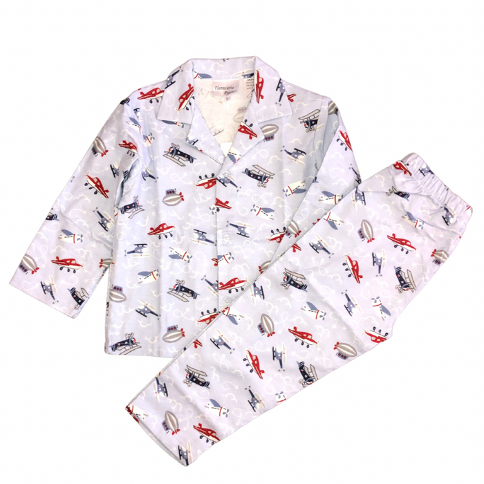 Planes Flannelette Pjs